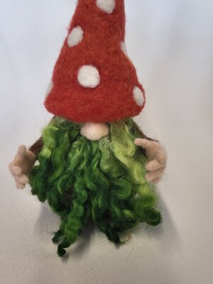 Mushroom Hatted Gnome